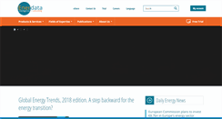 Desktop Screenshot of enerdata.net